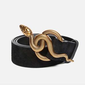Vanessa Bruno RARE 35mm Snake-Buckle Belt, M, NWT